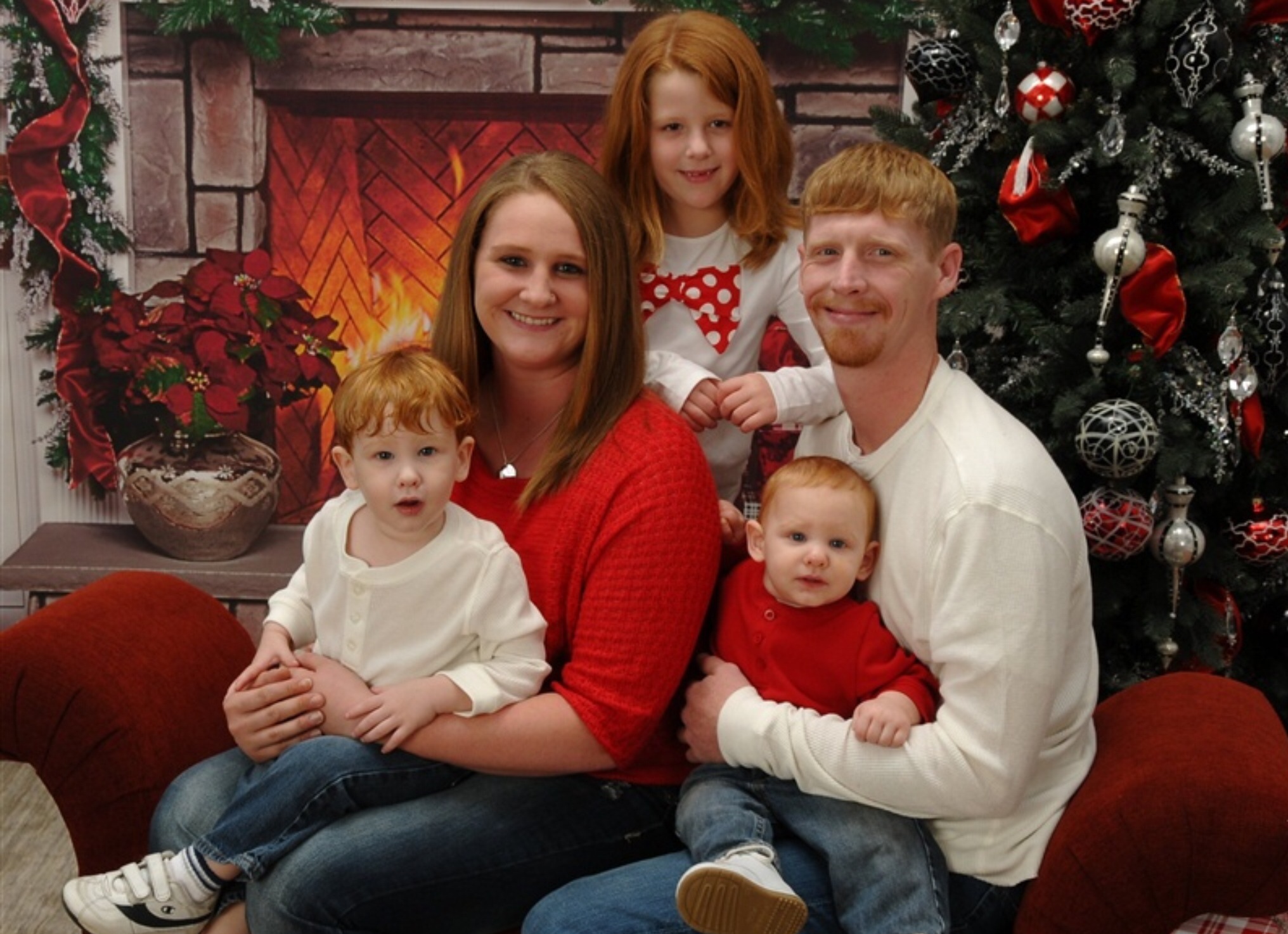 Daugter and Family Christmas 2013